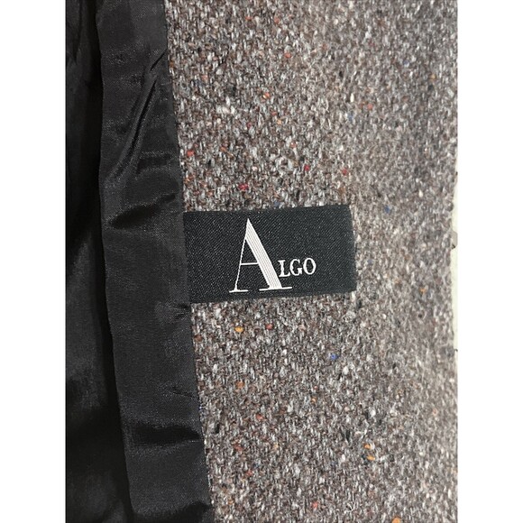 algo switzerland 100% Cashmere Women  Jacket With Sequins Work Size 38 NWOT - Picture 10 of 13